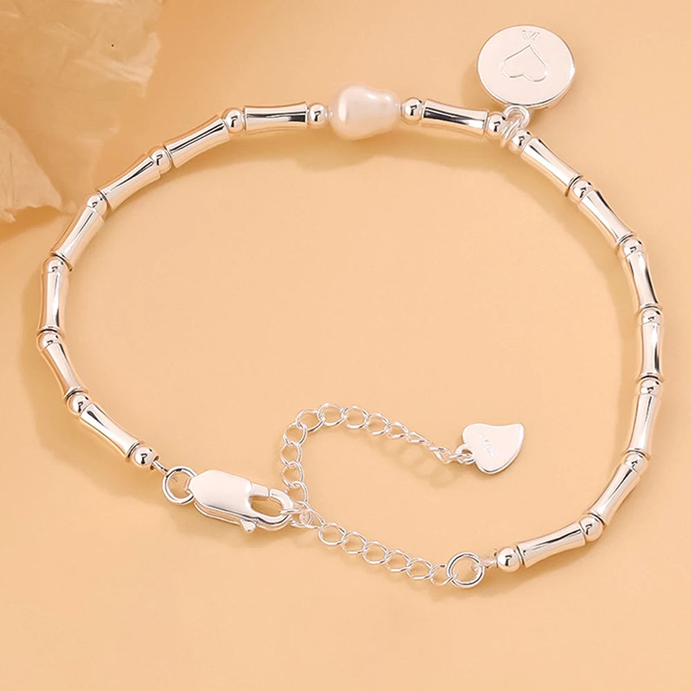 2Sets 925 Sterling Silver Spring Lobster Clasps Hooks Claw with Jump Rings for Jewelry Making Findings Making Accessories