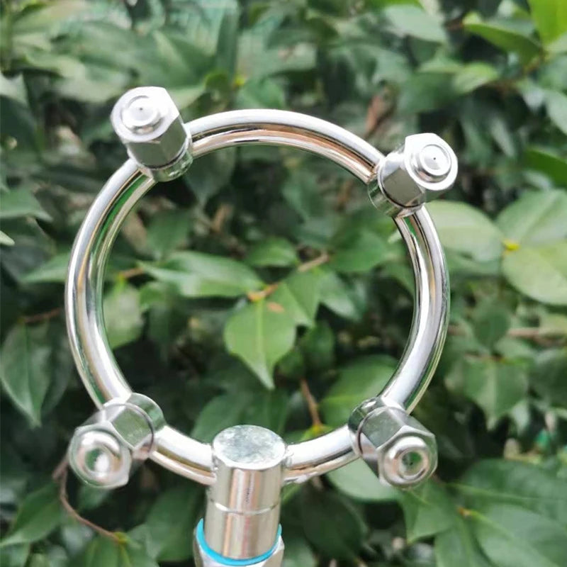 High Pressure Atomization Circular Nozzle Nozzle Five-Hole Circular Nozzle Stainless Steel Sprinkler Water Flowers And Trees